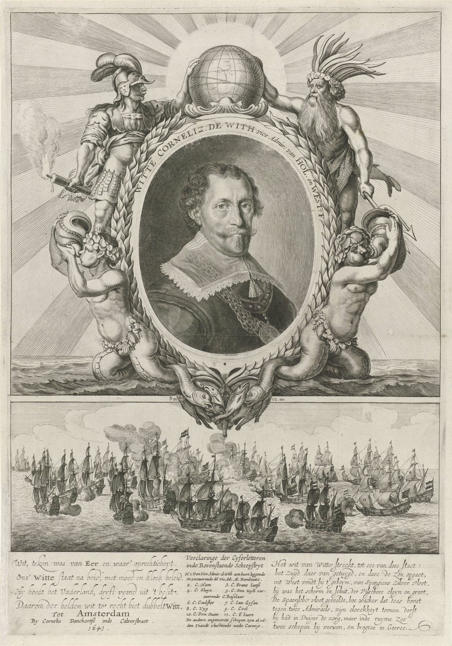 Portrét Witte Cornelisz. de Witha od Theodor Matham