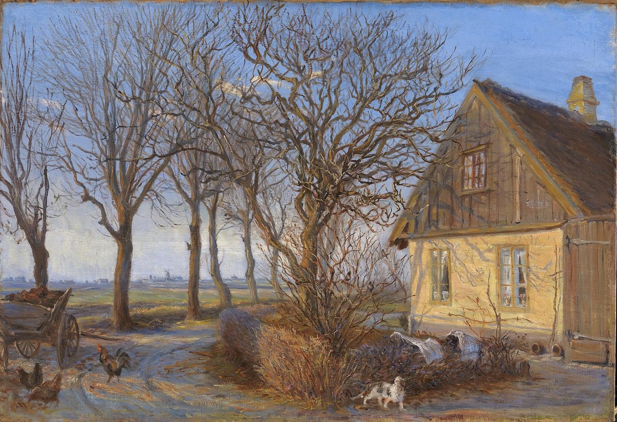 Mimo farmu. Maglebylille od Theodor Philipsen