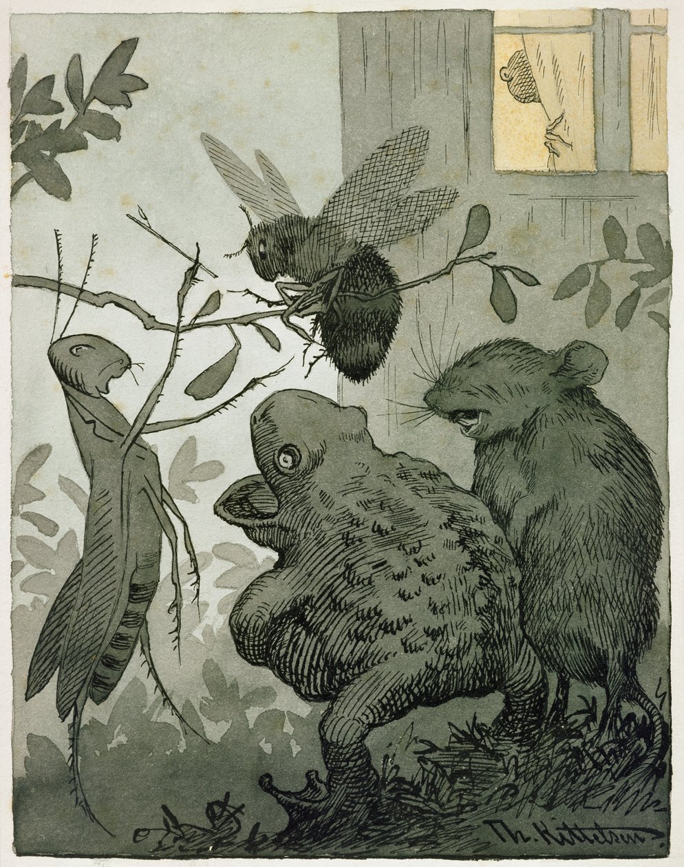 Serenáda od Theodor Kittelsen
