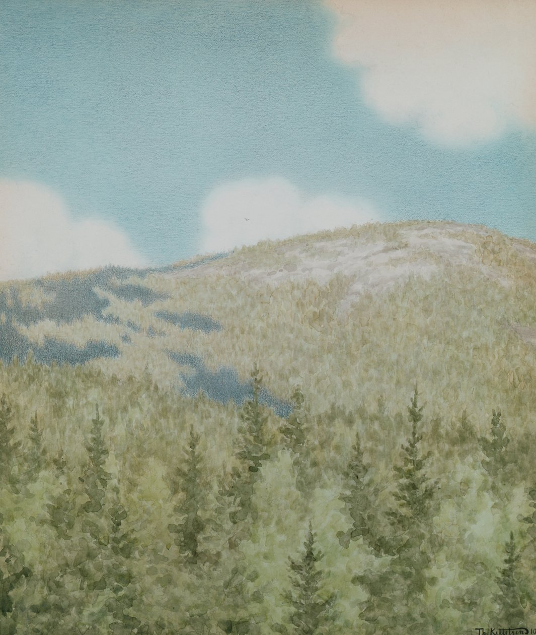 Přiletěl tam pták od Theodor Severin Kittelsen