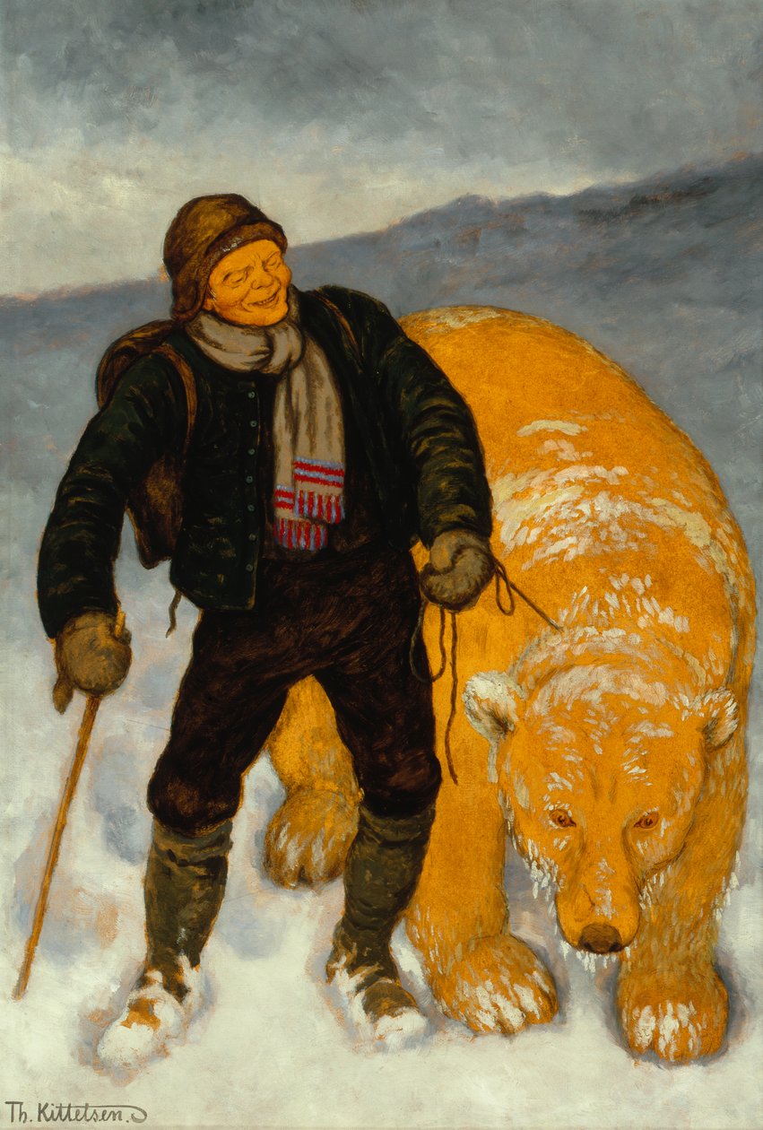 Kjetta v Doveru od Theodor Kittelsen