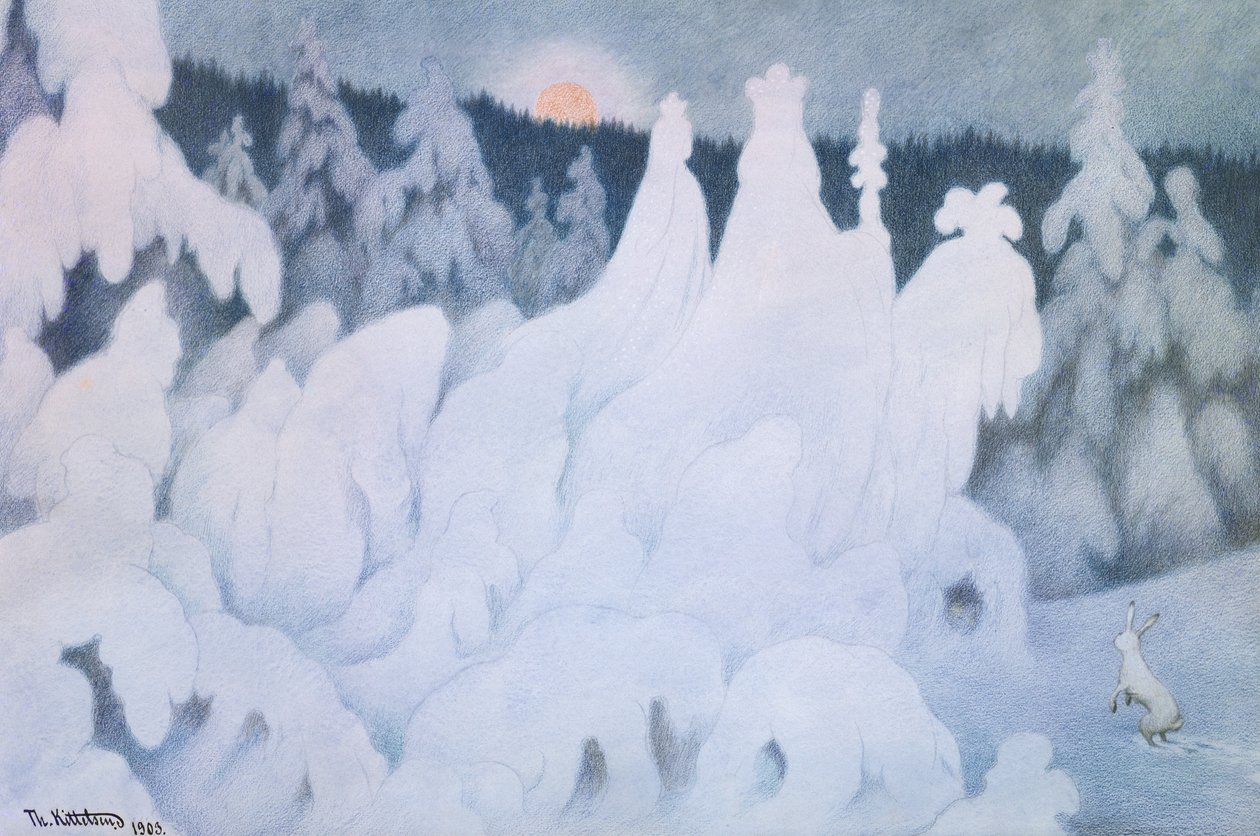 Novoroční triky od Theodor Kittelsen