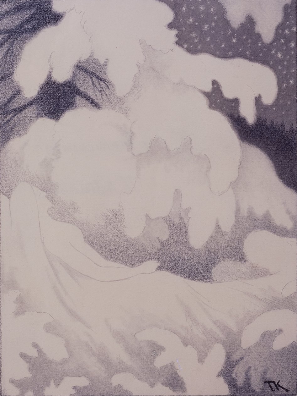 Spící žena v perly a prádlo od Theodor Kittelsen