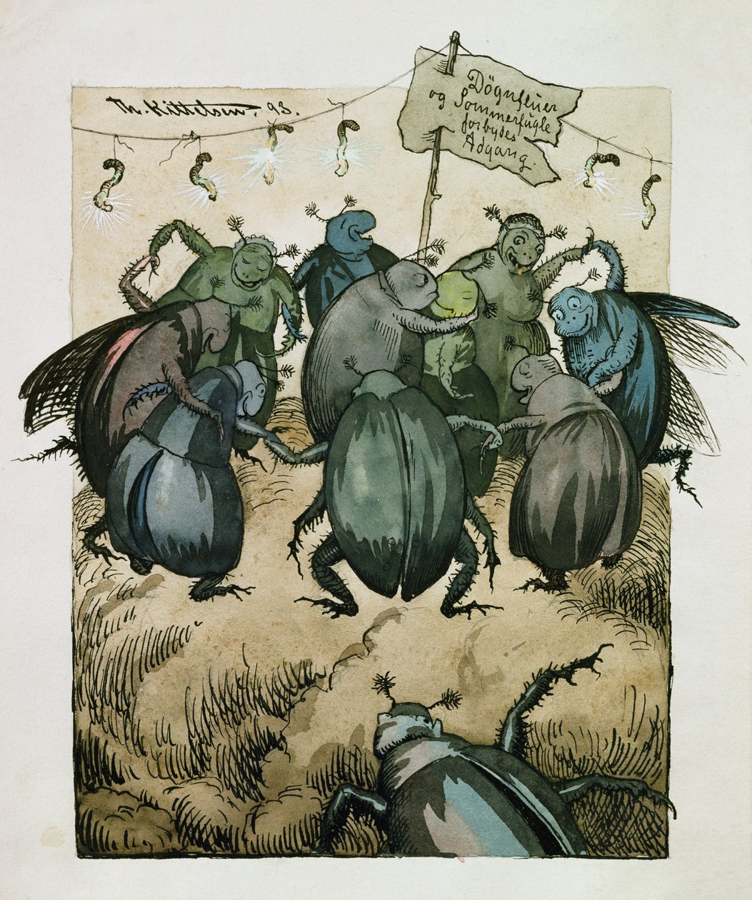 Nepojmenovaná od Theodor Kittelsen