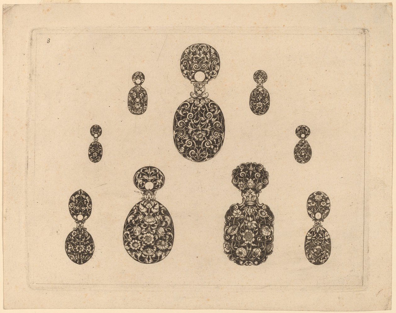 Šperky Ornament od Theodor de Bry