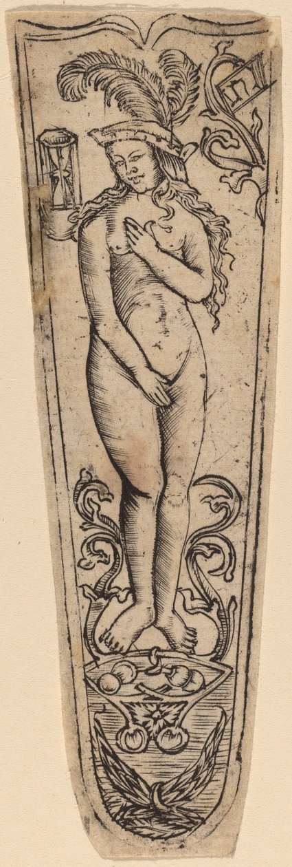 Ornament na rukojeť nože od Theodor de Bry
