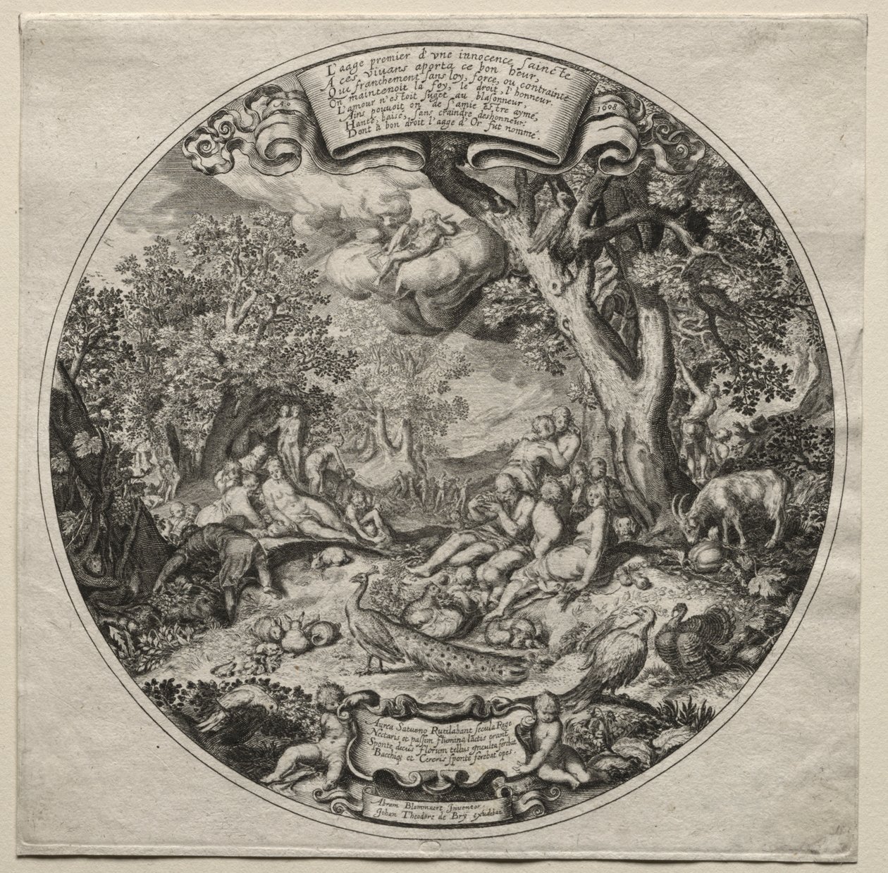 Zlatý věk od Theodor de Bry
