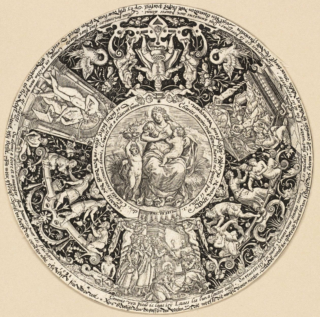 Sedm skutků lásky od Theodor de Bry