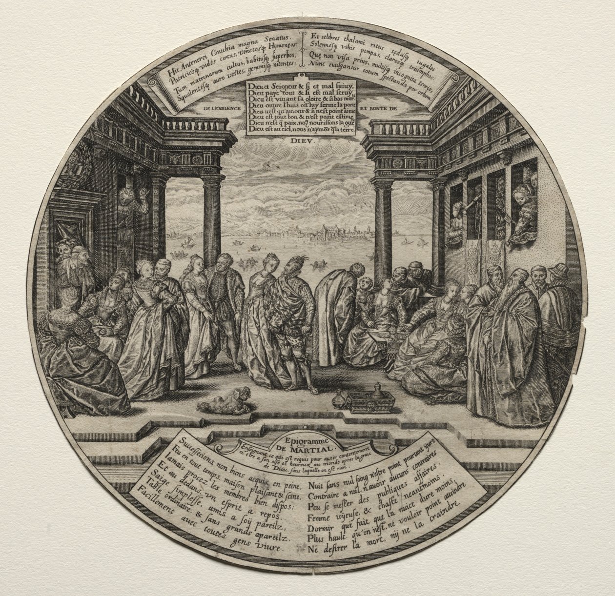 Benátský ples od Theodor de Bry