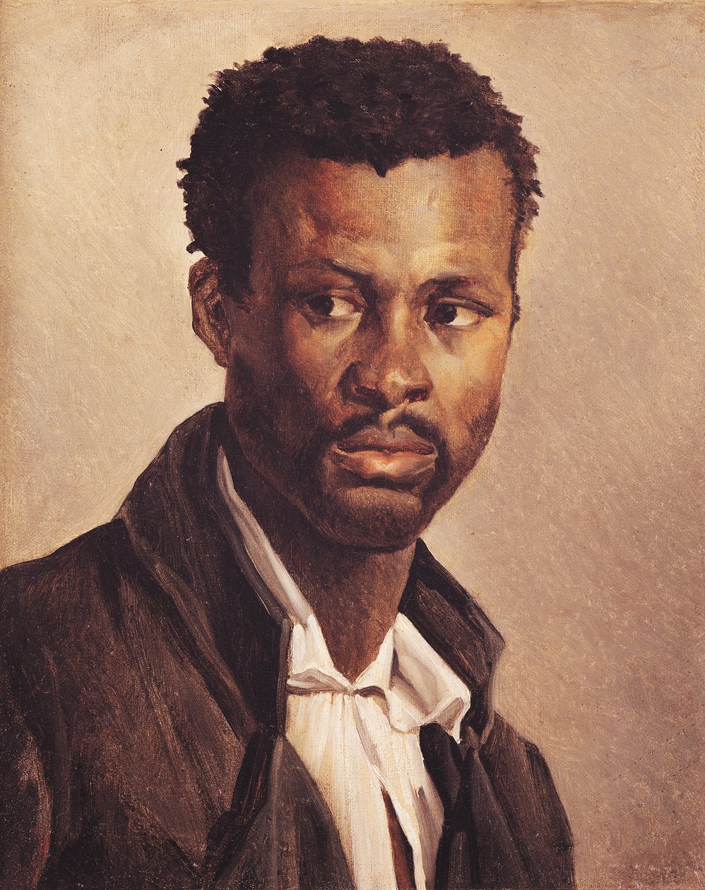 Černý, 1823-24 od Theodore Gericault
