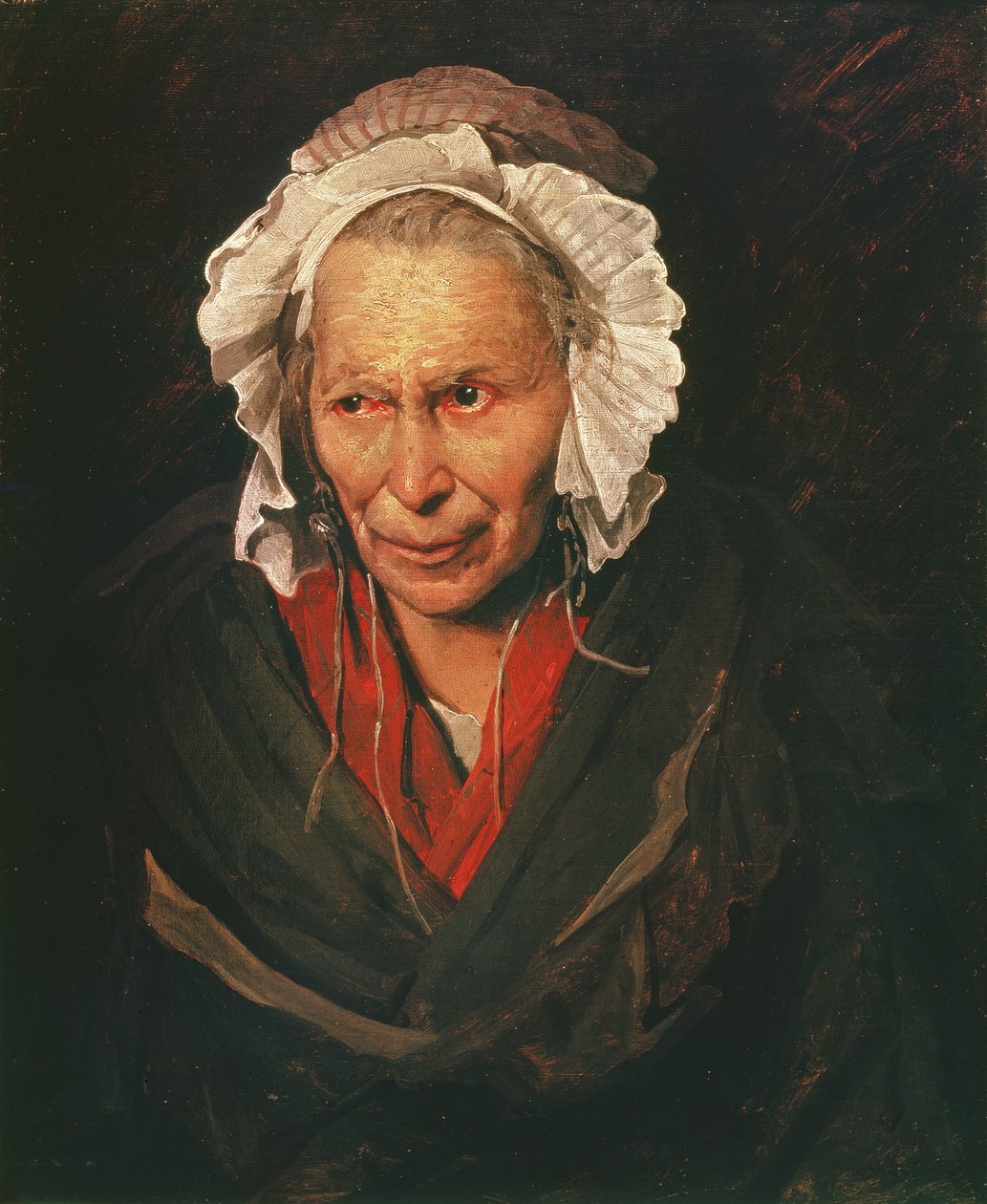 Šílená žena aneb Posedlost závistí, 1819-22 od Theodore Gericault