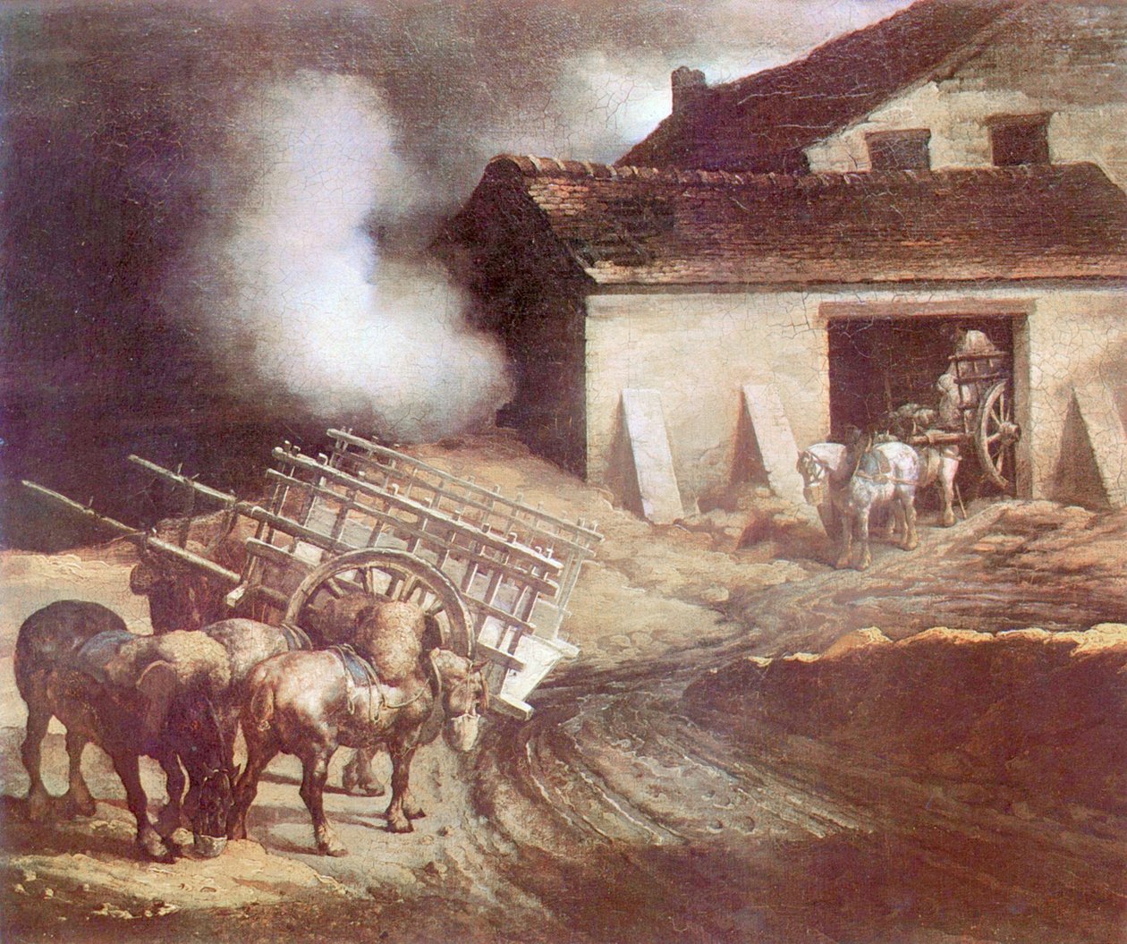 Sádrová pec od Theodore Gericault
