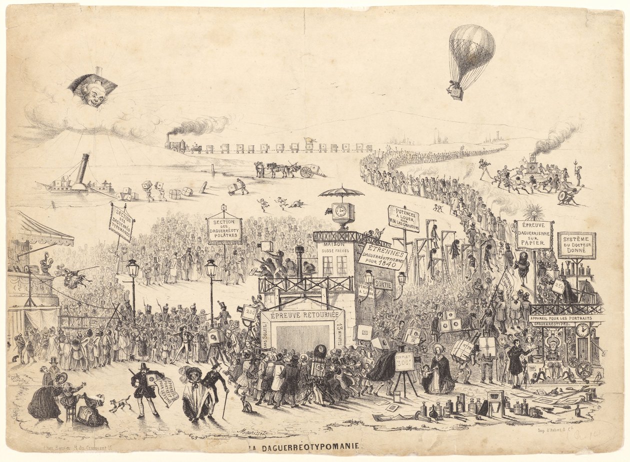 Daguerrotypománie od Theodore Maurisset
