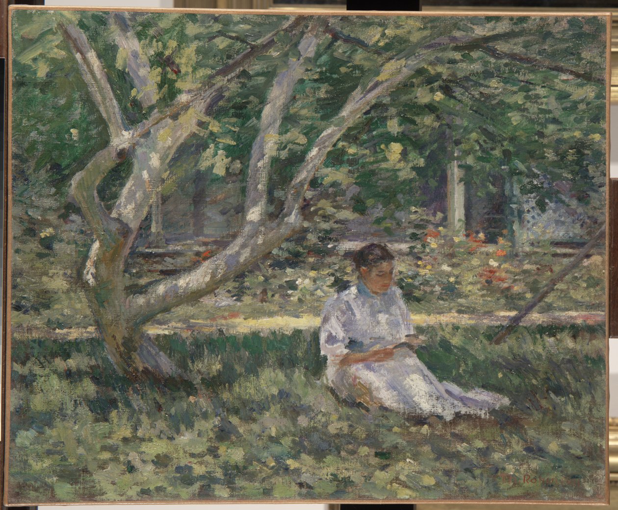 Nettie Reading, kolem roku 1894 od Theodore Robinson