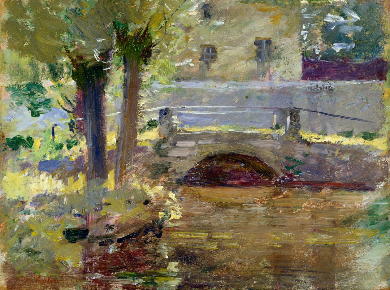 Most v Giverny, 1891 od Theodore Robinson