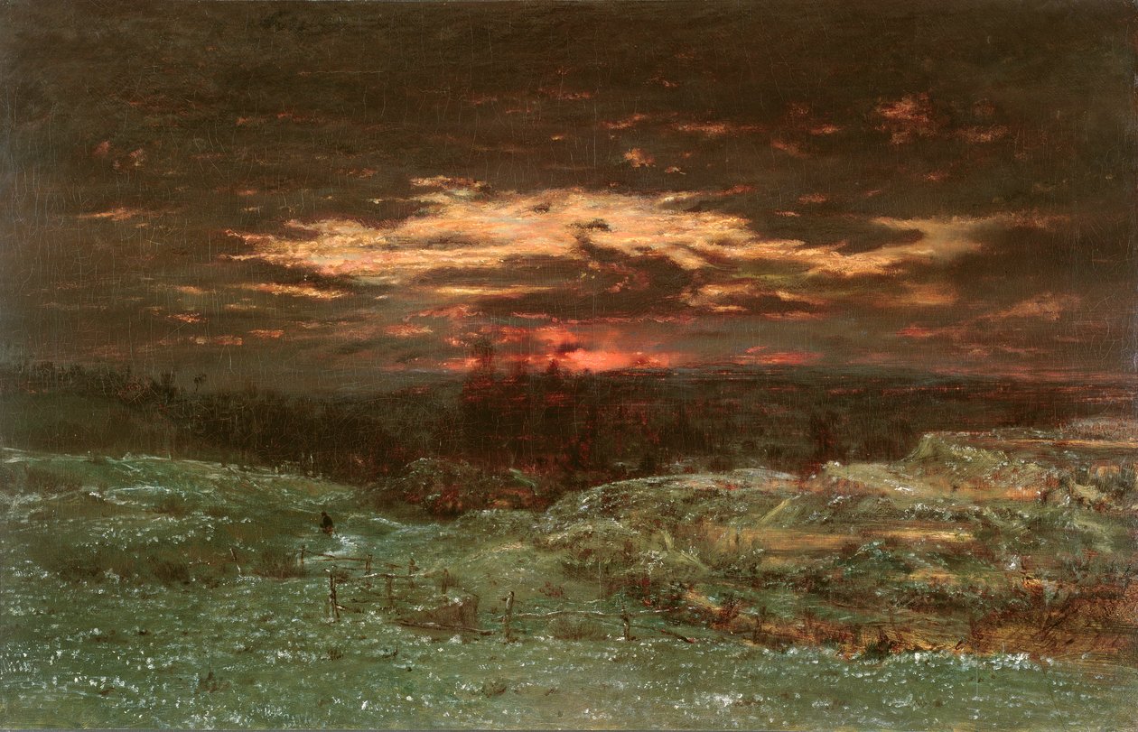 Frost Effect, 1845 od Pierre Etienne Theodore Rousseau