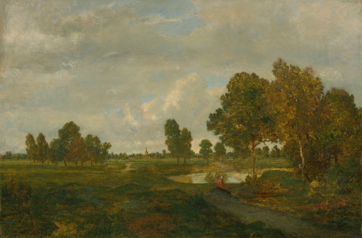 V moři od Pierre Etienne Theodore Rousseau
