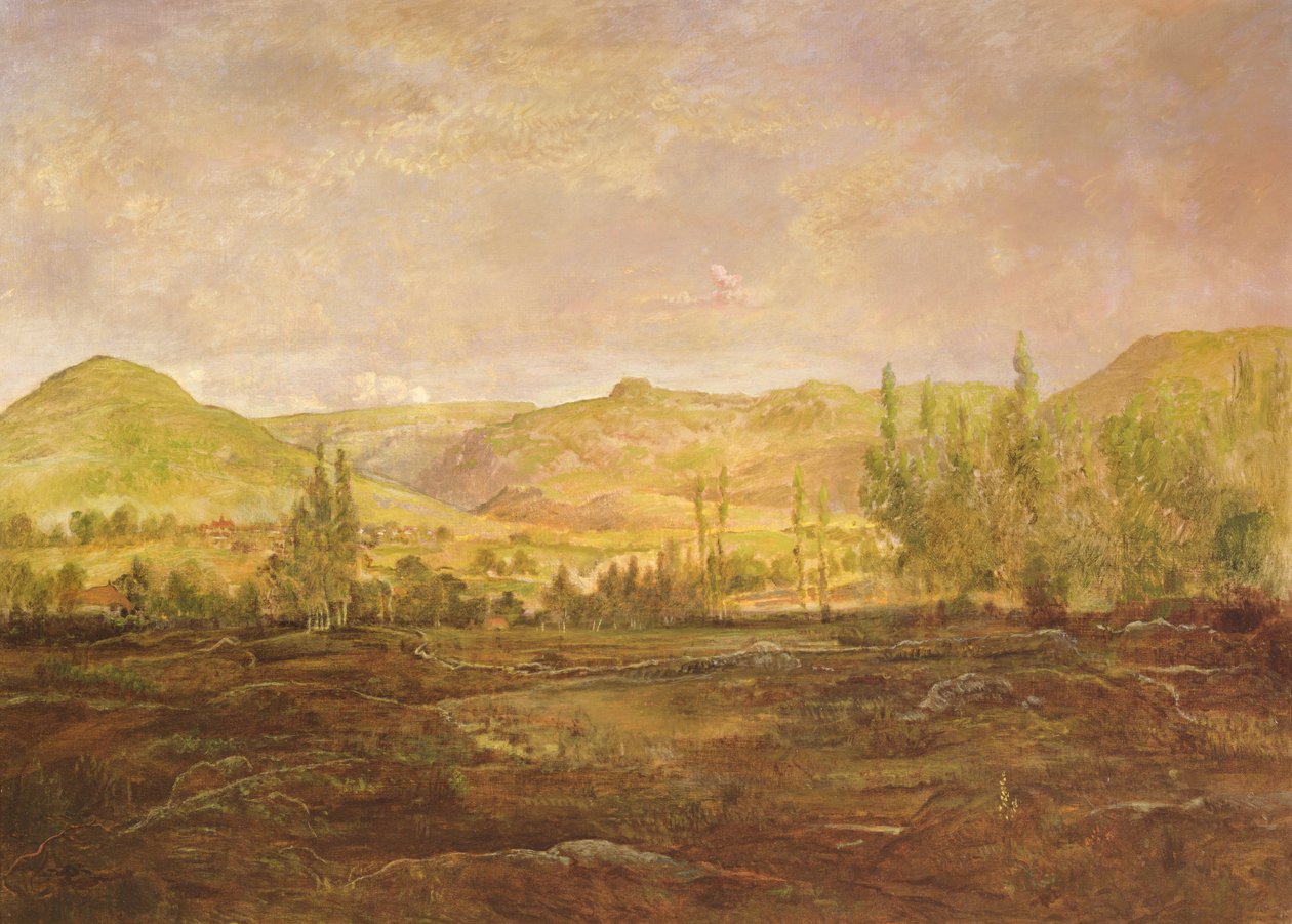 Údolí Saint-Fergeux (Doubs) od Pierre Etienne Theodore Rousseau