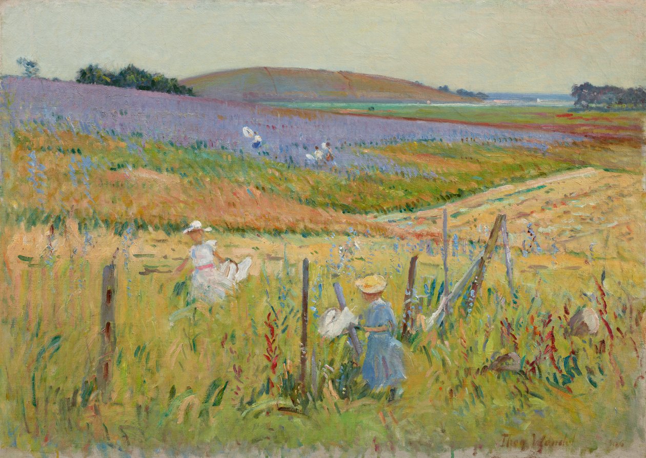Lapači motýlů, 1900-8 od Theodore Wendel