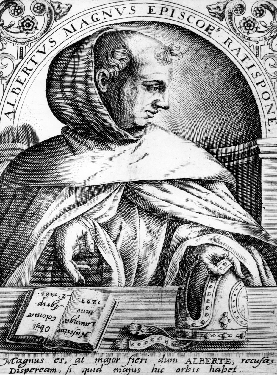 Albertus Magnus, ilustrace z 