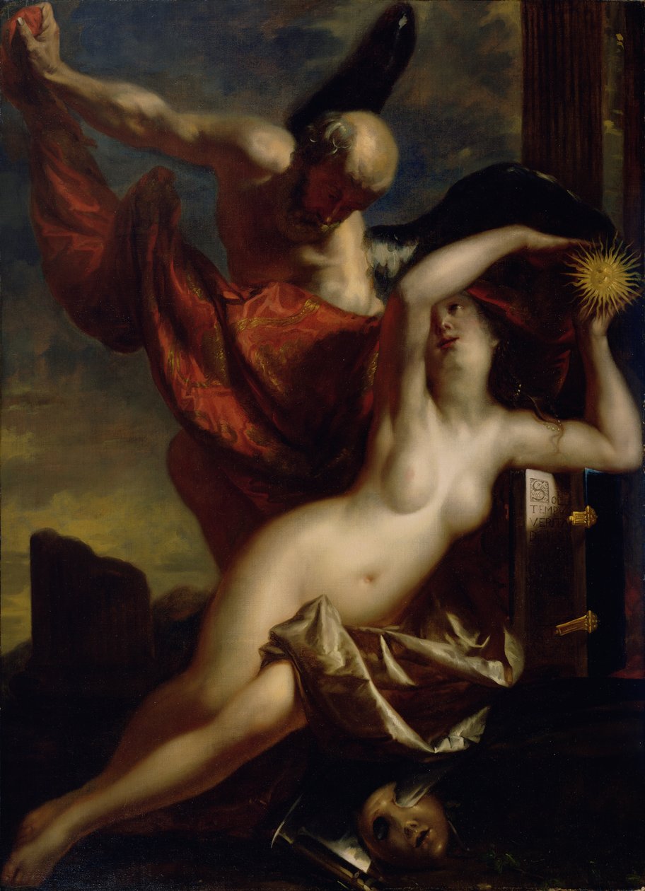 Čas odhalující pravdu, kolem roku 1650 od Theodoor van Thulden
