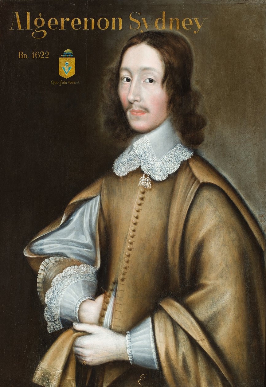 Portrét Algernona Sydneyho od Theodore (attr.to) Russell