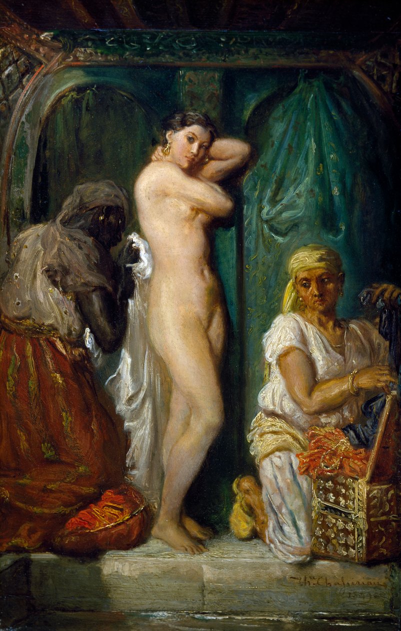 Koupání v Seragliu od Théodore Chassériau