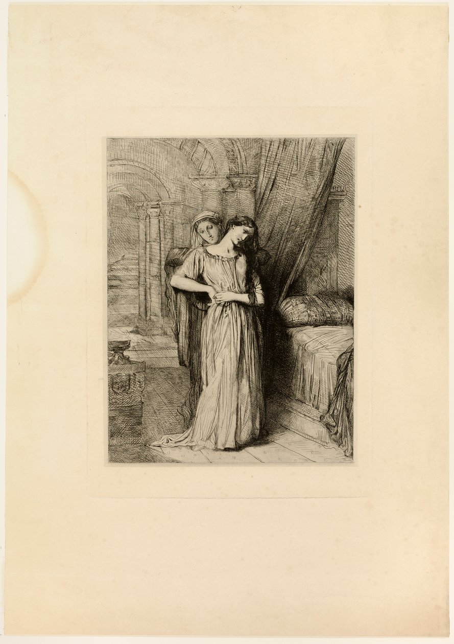If I Do Die Before Thee, deska osm od Othella od Théodore Chassériau