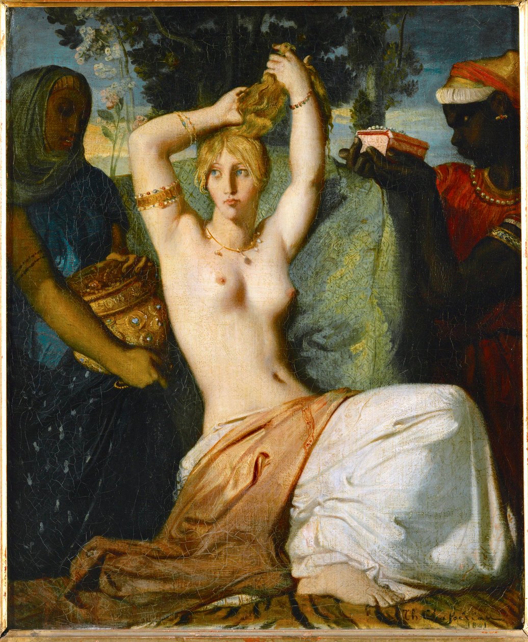 Estherina toaleta ... od Théodore Chassériau