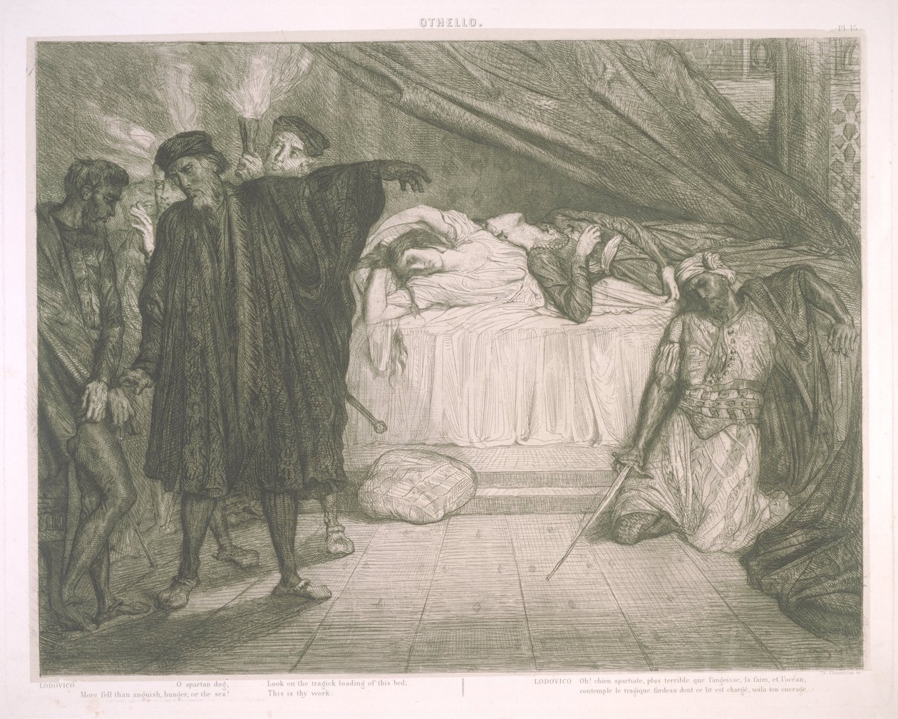 Othello od Théodore Chassériau