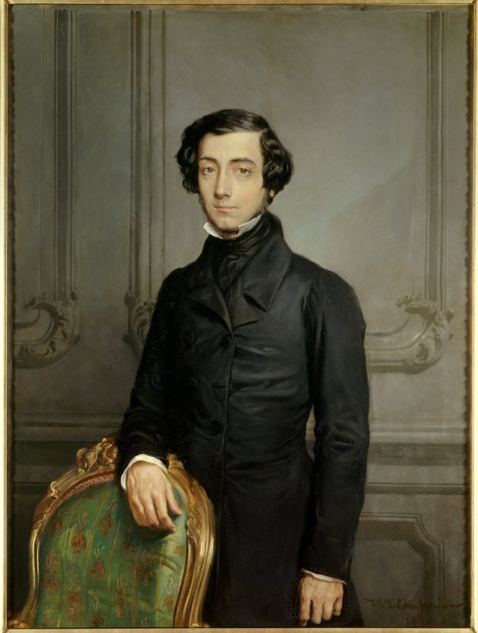 Portrét Alexise Charlese Henriho Cleral de Tocqueville (1805-1859), ministra zahraničních věcí za druhé republiky Malba Theodora Chasseriaua (1819-1856) od Théodore Chassériau