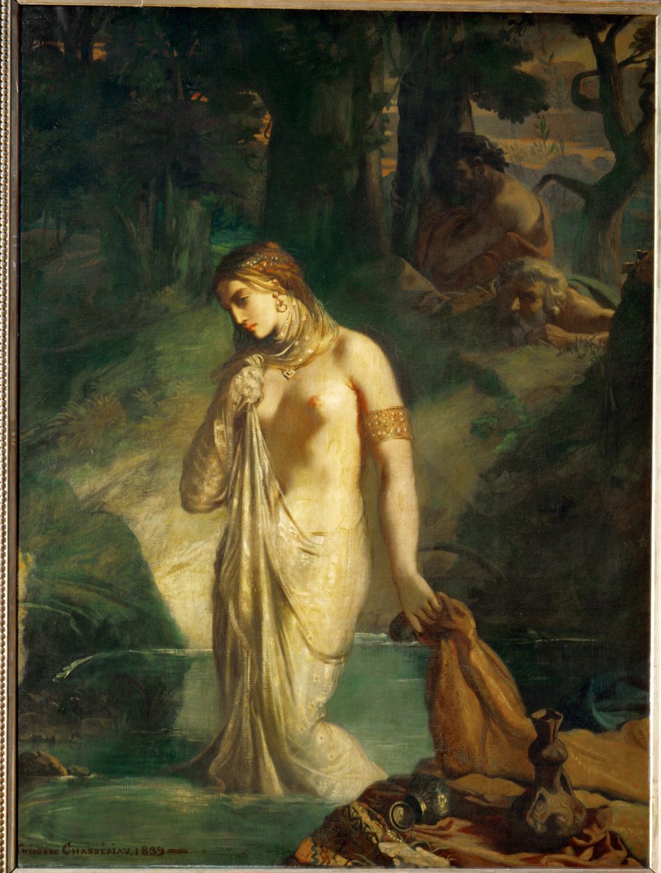 Suzanne au bain - Susanna ve vaně ... od Théodore Chassériau