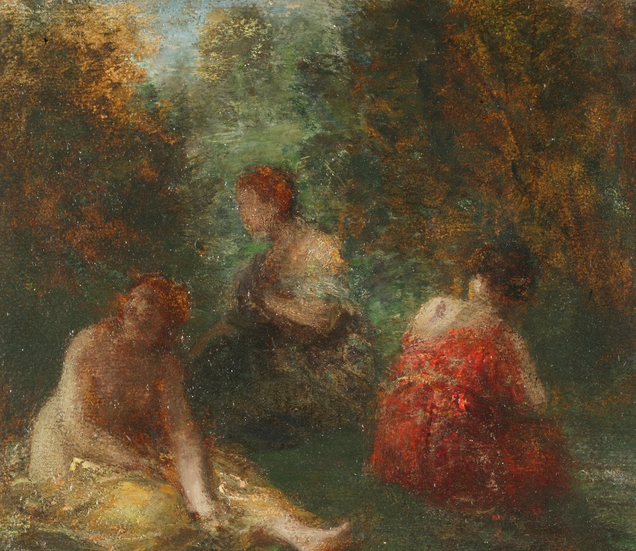 The Bathers, cca 1871-74 (olej na plátně) od Theodore Fantin Latour