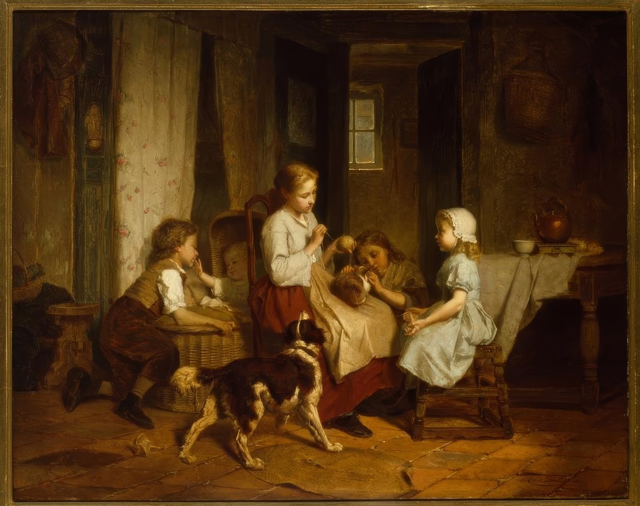 Šťastná rodina od Theodore Gerard