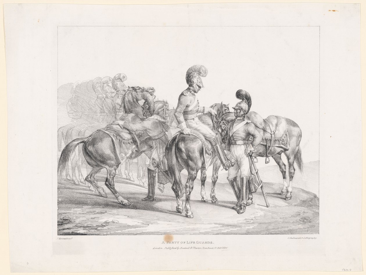 Skupina plavčíků od Theodore Gericault