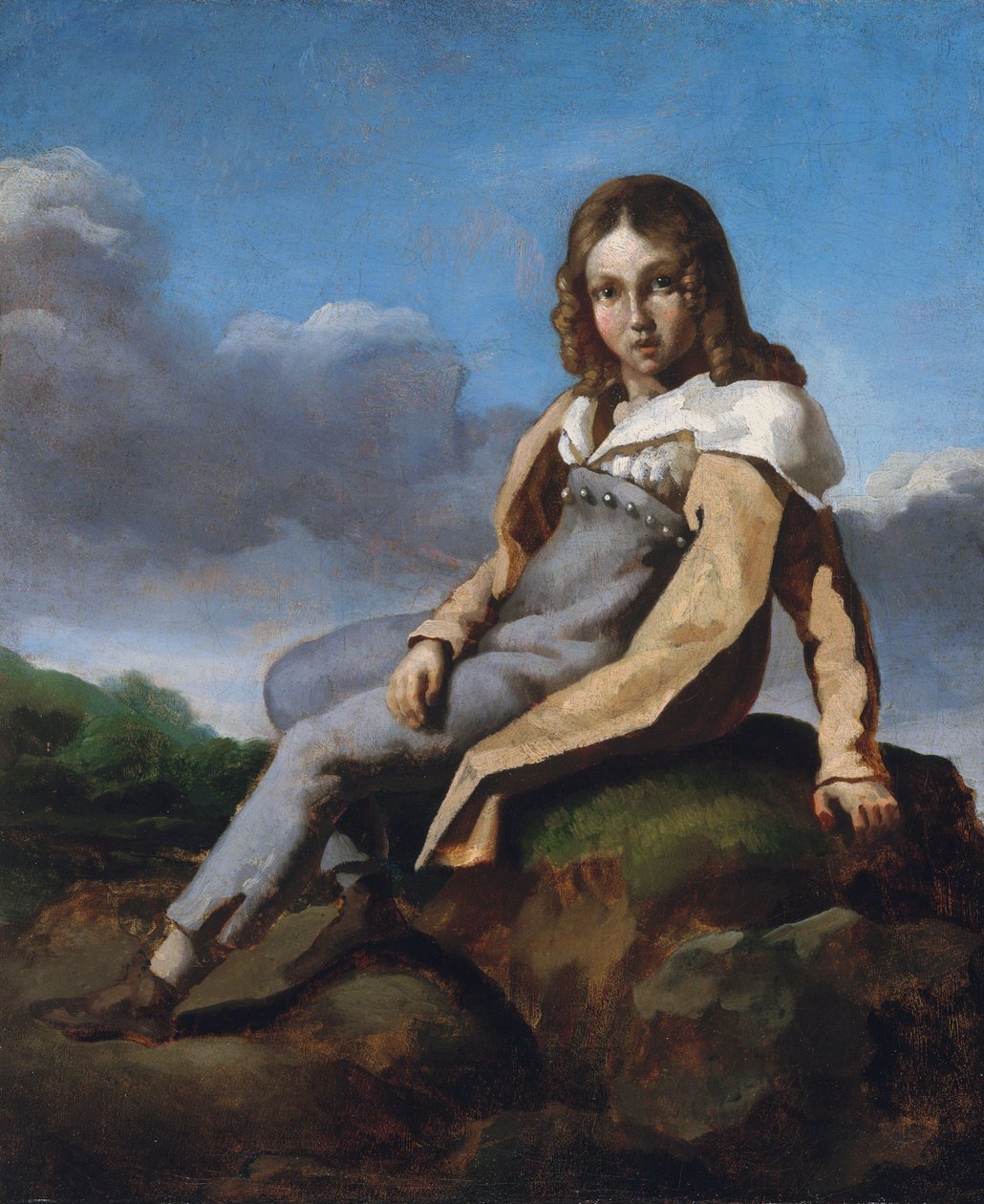 Alfred Dedreux (1810-1860) jako dítě od Theodore Gericault