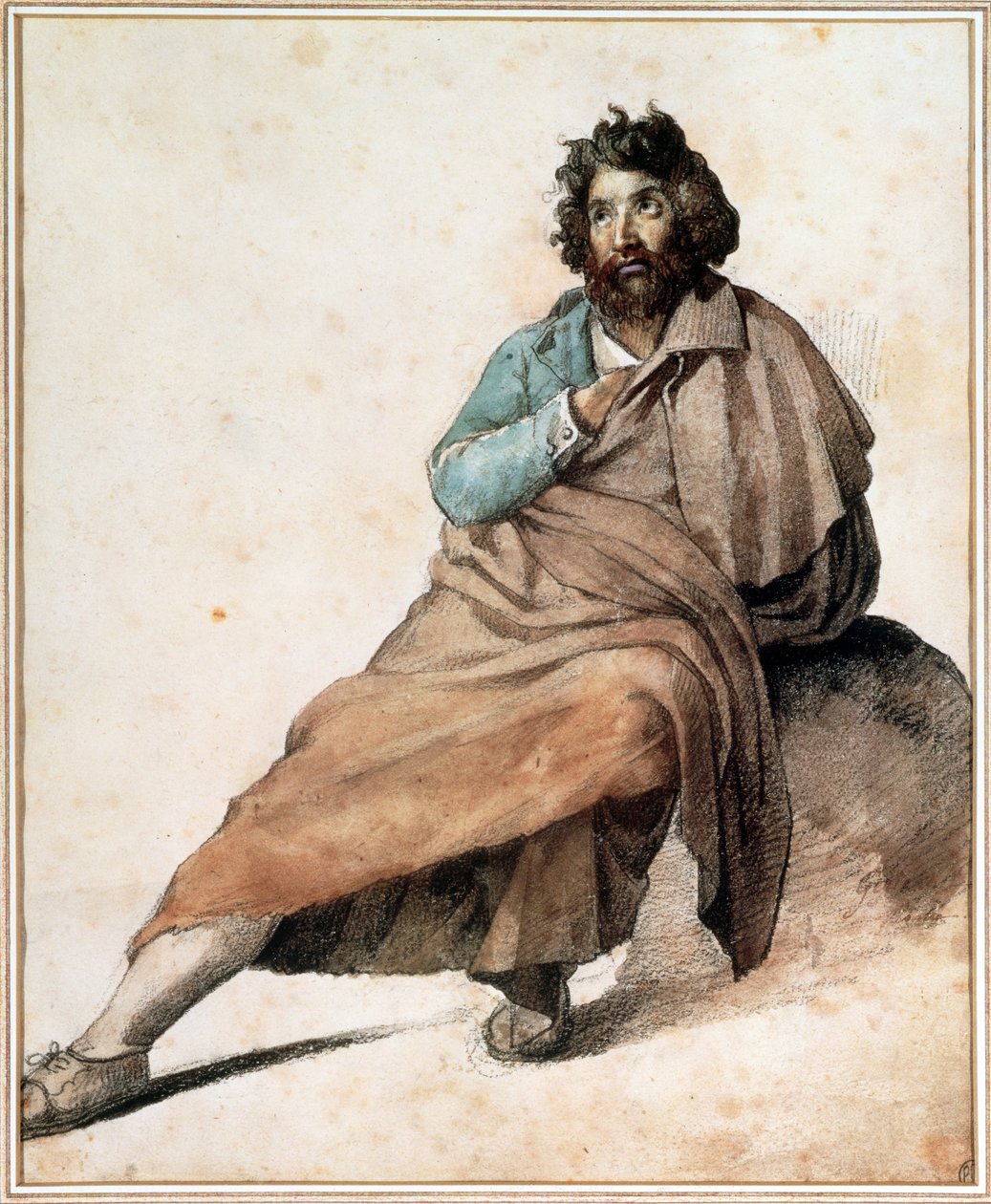Italský montagnard od Theodore Gericault