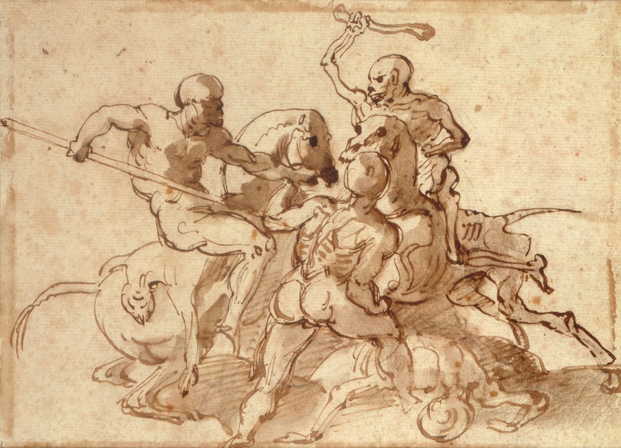 Boj se smrtí od Theodore Gericault