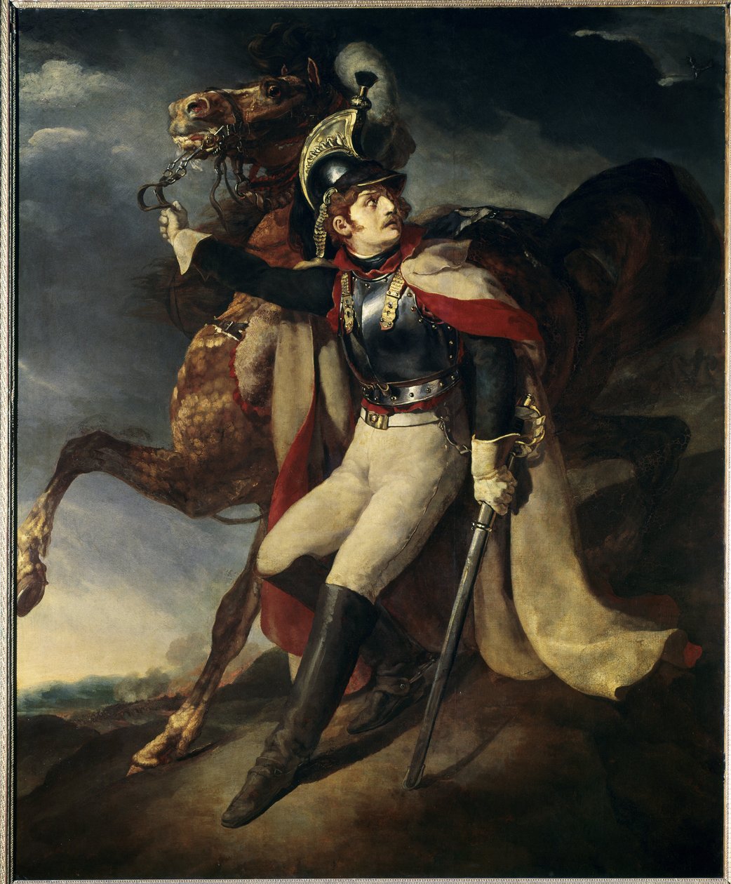 Kyrysský wesse - olej na plátně od Theodore Gericault