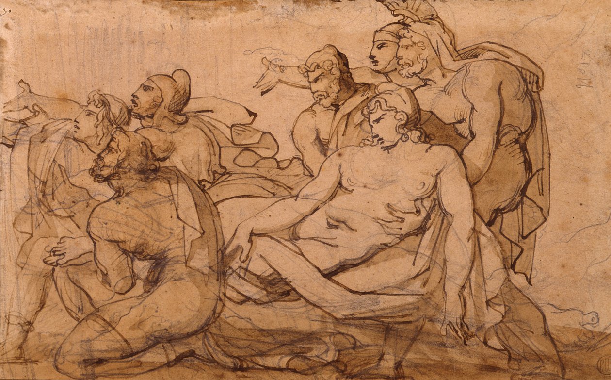 Smrt Paříže od Theodore Gericault