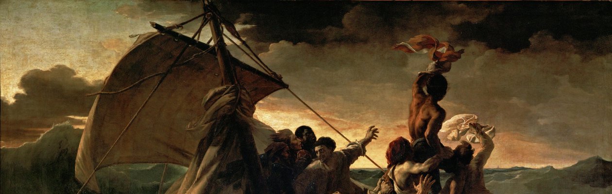 Francouzština:  Le Radeau de La Méduse Vor Medúzy od Theodore Gericault