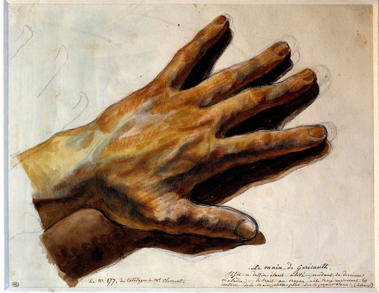 Gericaultova ruka od Theodore Gericault