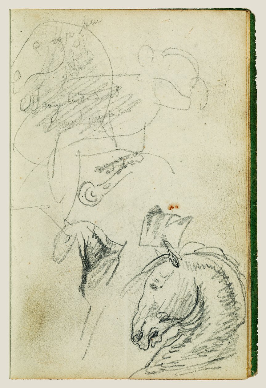 Studie o koních od Theodore Gericault