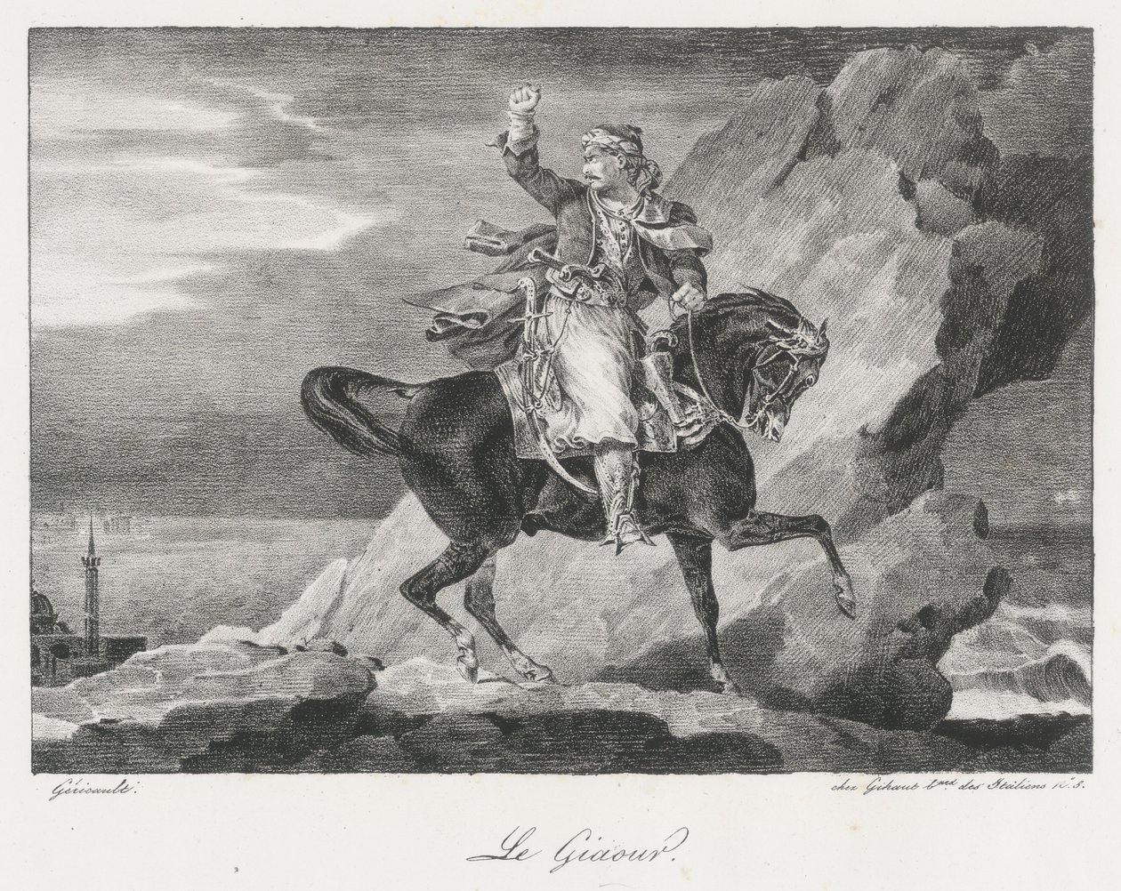 Le Giaour (Giaour) od Theodore Gericault