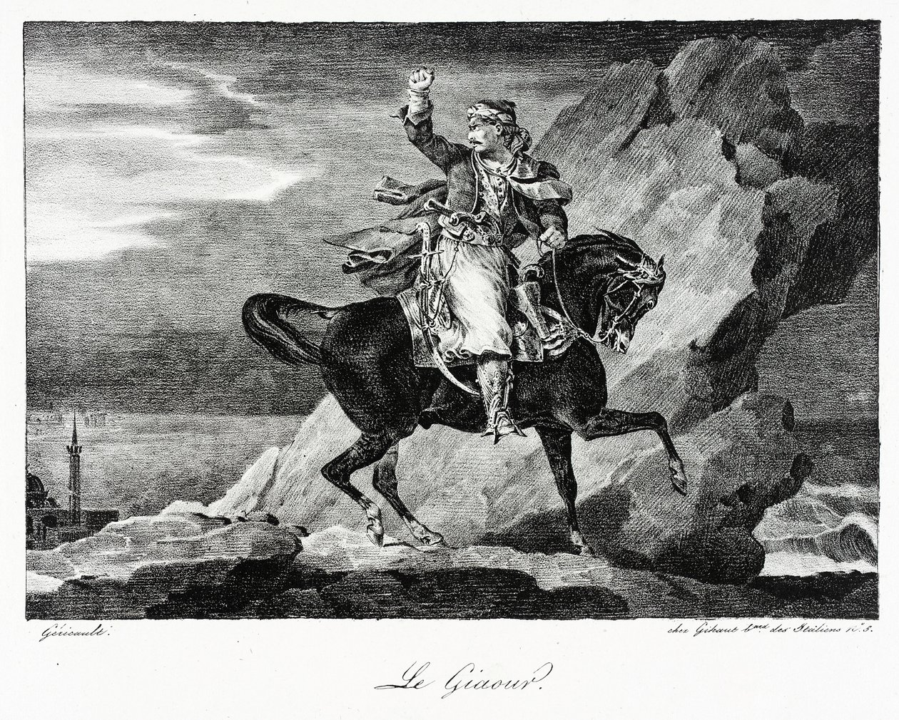 Giaour od Theodore Gericault