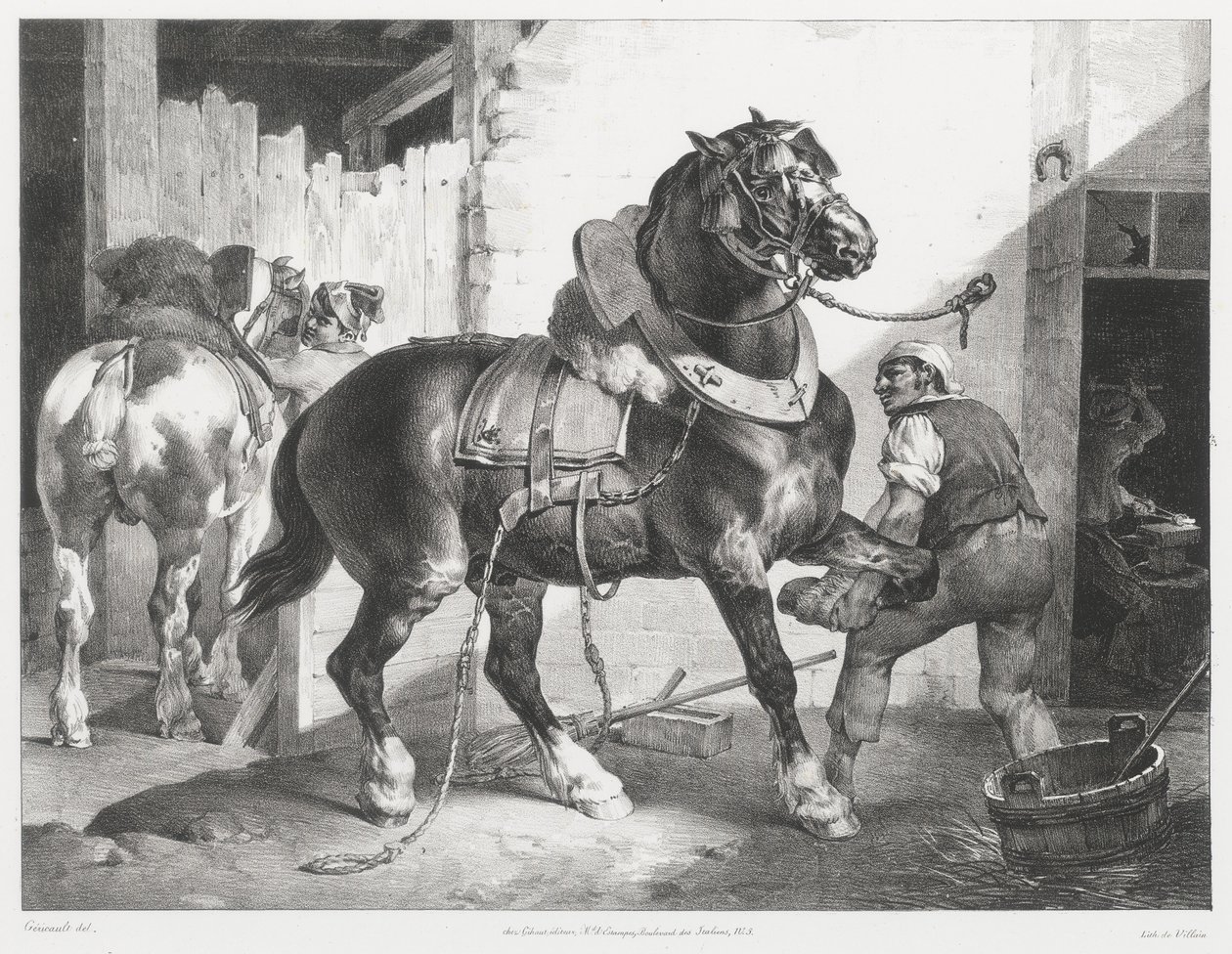 Francouzský kovář (The French Blacksmith) od Theodore Gericault