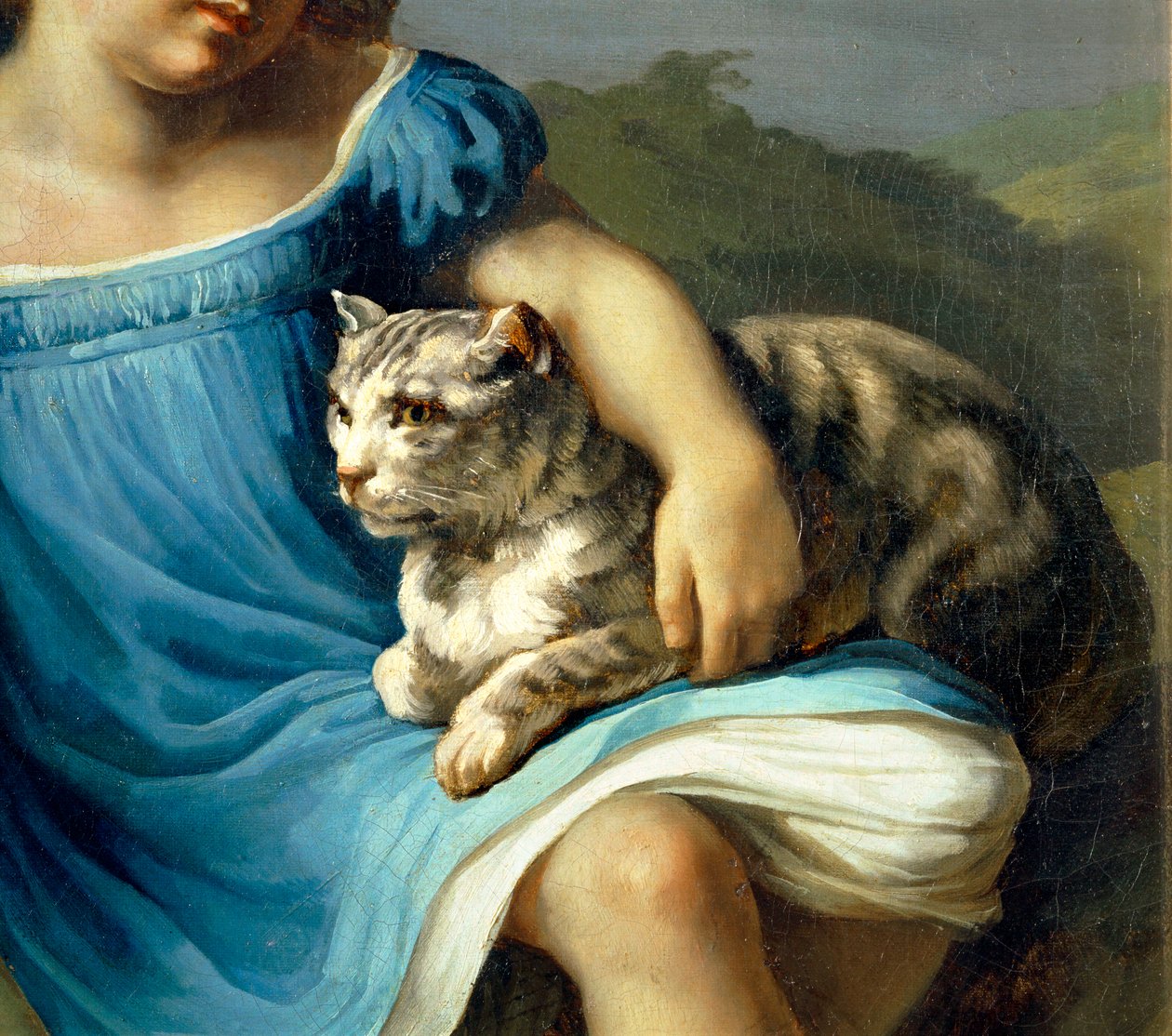 Louise Vernet jako dítě ... od Theodore Gericault