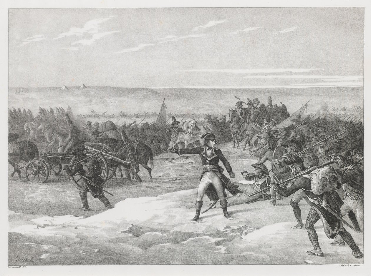 Pochod pouští (March in the Desert) od Theodore Gericault
