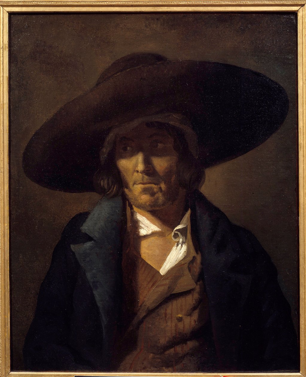 Portrét muže zvaného Vendeenský obraz od Theodora Gericaulta (1791-1824) Slunce 19. století. 0,81x0,64 m od Theodore Gericault