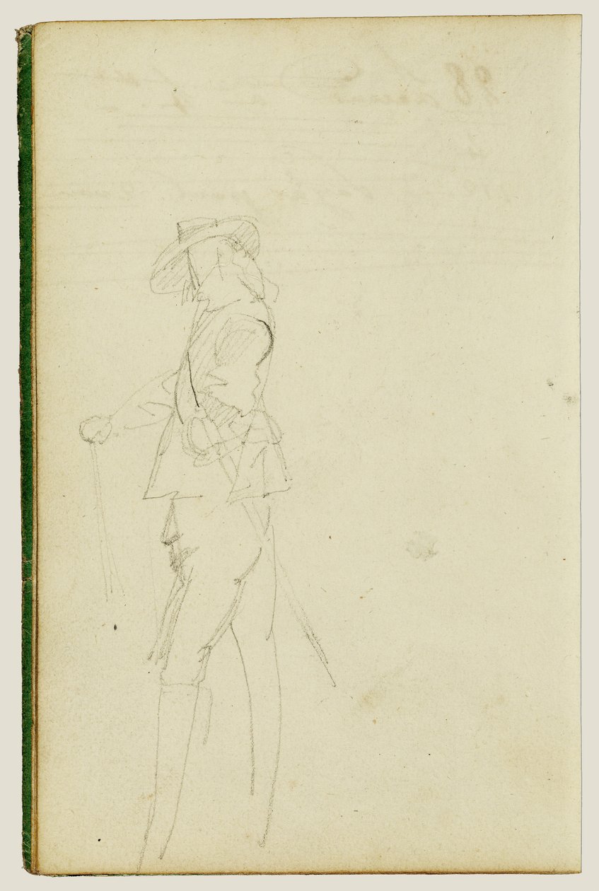 Stojící kavalír od Theodore Gericault